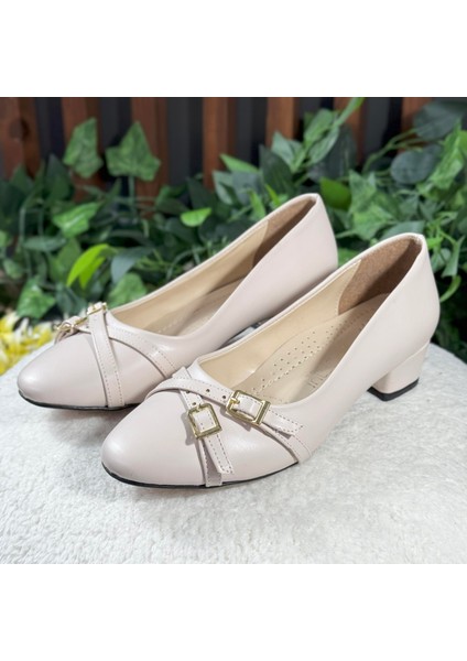 Toka Detaylı Topuklu Ayakkabı M1135 modelleri