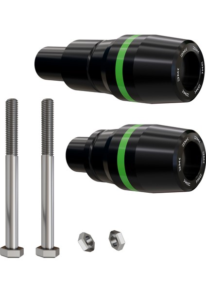 Dmk – Kawasakı Nınja 650 Uyumlu Grenaj Koruma Takozu (Yeşil)