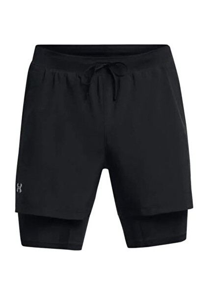 Ua Launch 5'' 2-In-1 Shorts Erkek Koşu Şortu 1382640-001 Siyah fırsatları