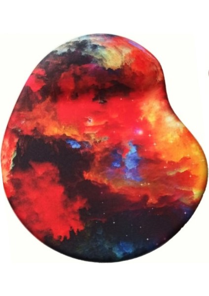 Oval Renkli Bilek Destekli Mouse Pad - LED Işıklı 3D Gaming Tip Kablolu Mouse Bilgisayar Faresi Notebook Pc Uyumlu Oyuncu Mause modelleri