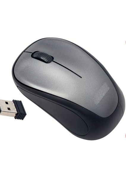 Siyah Bilek Destekli Mouse Pad - Kablosuz Gri USB Wireless Mouse Kompakt Bilgisayar Faresi Mause Notebook Pc Windows Uyumlu fiyatları