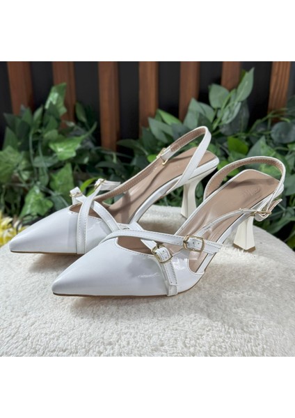 RUGAN SİVRİ BURUN KEMERLİ TOPUKLU AYAKKABI M1101 modelleri