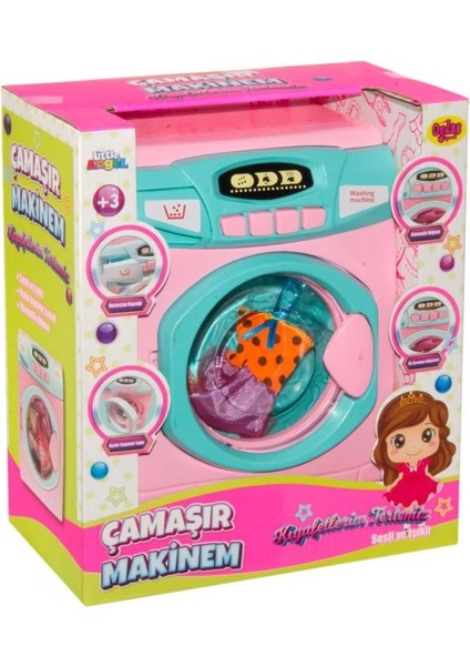 Nessiworld 02608 Sesli ve Işıklı Çamaşır Makinesi -Oydaş fırsatları