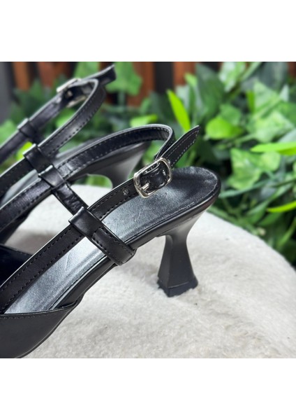 Özel V Tokalı Ince Topuklu Ayakkabı M1104 modelleri