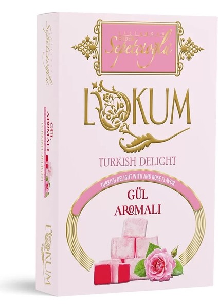 270 gr Gül Aromalı Lokum