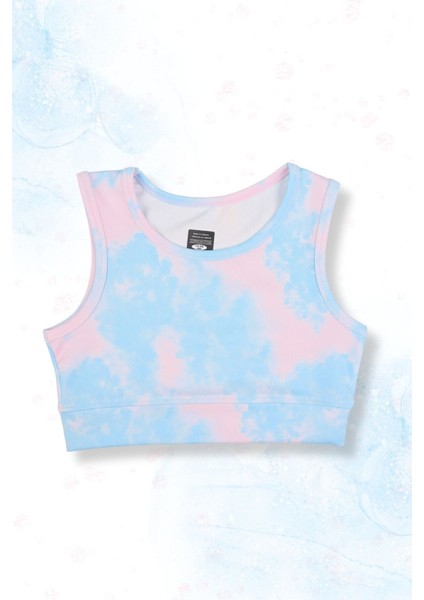 Kız Çocuk Kabartmalı Şort Etekli Crop Sporcu Mayo Takım fiyatları