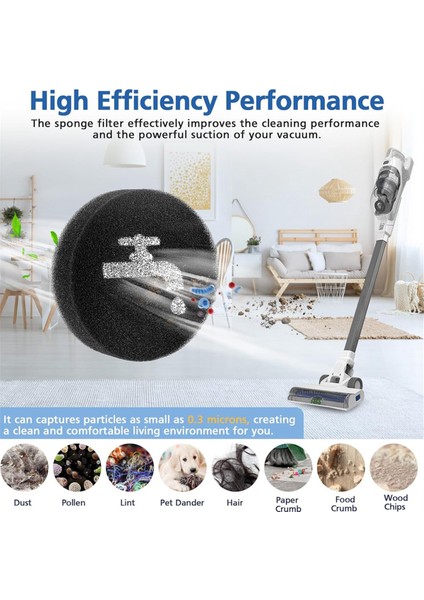 Powerserıes+ 16V / 20V Kablosuz Dikey Süpürge Modelleri BHFEA420J Için Uyumlu Filtre Değişimi (Yurt Dışından) indirimleri