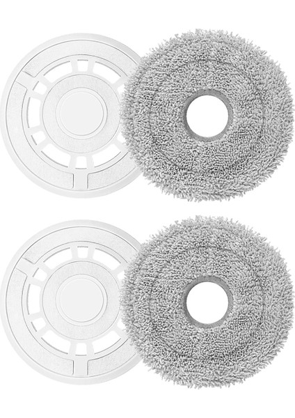 T30 Pro OMNI/T30 OMNI/T30S/T30S Combo Robot Süpürge Yedek Parçaları Için Tutuculu Paspas Bezleri (Yurt Dışından)