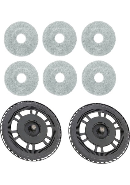 L10S Pro Ultra Heat, X30 Ultra, X40 S30 Parçaları Için 8 Adet Paspas Tutucu Braketi Yıkanabilir Bez (Yurt Dışından)