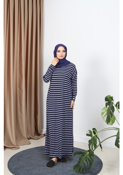 Çizgili Penye Elbise fiyatları