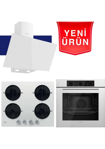 & Hoover Bianco Armonia Beyaz Ankastre Set ( QBL62CB + HVW6MW + D078 )