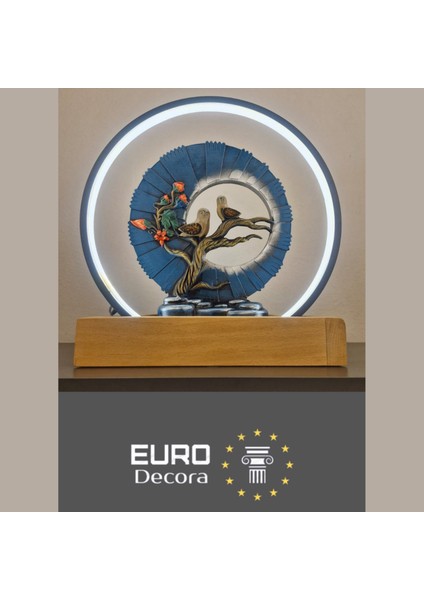 Bilgelik Halkası – Baykuş Temalı Dekoratif Lüks Obje (24 Cm) | Ev, Ofis ve Salon Aksesuarı fiyatları