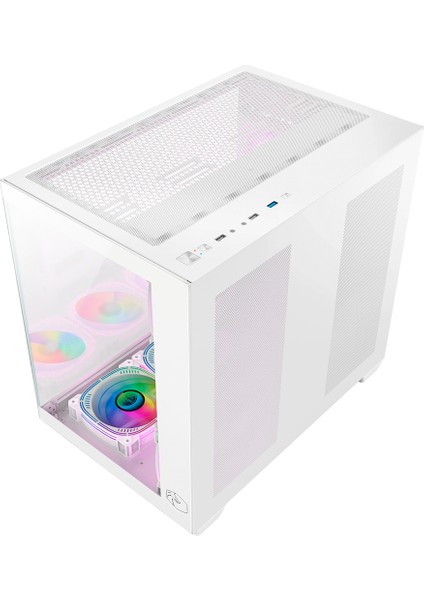 Arkham X7 Pro White Ryzen 7 5700X 32GB 1tb M.2 SSD RTX5050 Sıvı Soğutmalı Oyuncu Masaüstü Bilgisayar fırsatları