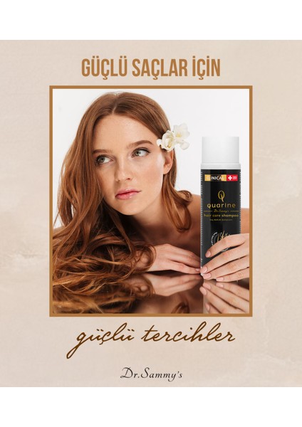 Quarine Premium Şampuan (2 Aylık) Dökülmelere Karşı %100 Saf ve Doğal Bitkisel Kök Hücre Ekstratları,Vitamin ve Mineral İçeren Onarıcı Saç Şampuanı 250ML modelleri