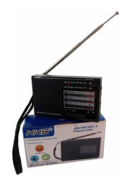 NS-8153 Taşınabilir Pilli Cep Radyosu Deprem Çantası Radyosu Am Fm Sw-1-6 8 Bandlı Mini Radyo fiyatları