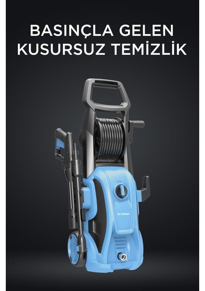 Hpc-01 Mavi Yüksek Basınçlı Oto, Halı, Bahçe Temizleme ve Yıkama Makinesi – 2000W, 150 Bar fiyatları