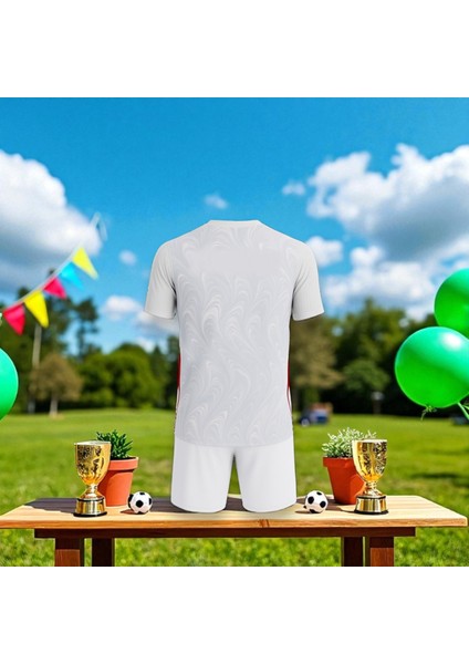 Beyaz Milli Takım Beyaz Şortlu Çocuk T-Shirt Halısaha Forma fiyatları