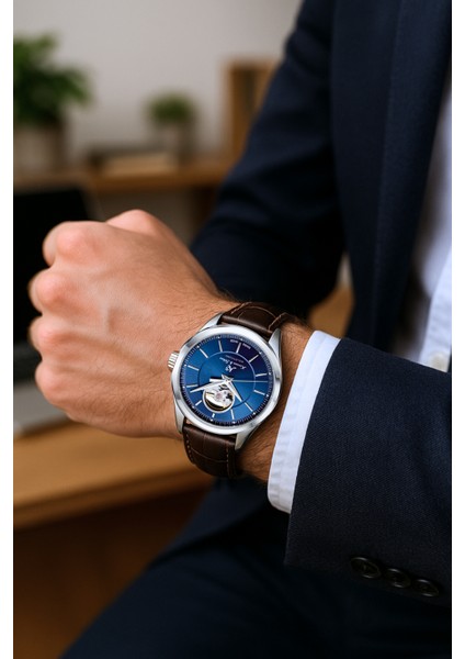 Solothurn Otomatik Mekanik Özel Üretim Erkek Kol Saati