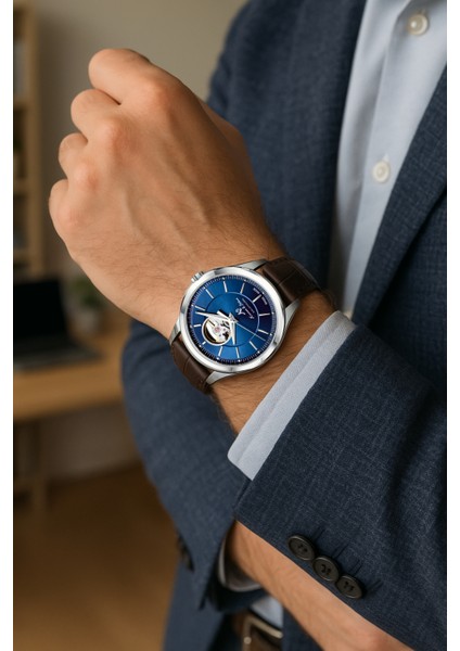 Solothurn Otomatik Mekanik Özel Üretim Erkek Kol Saati