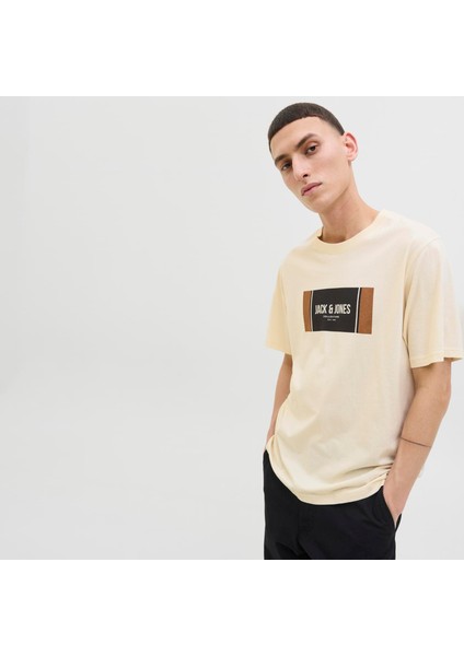 Erkek Gögüs Logo Baskili Tisört - Hayato