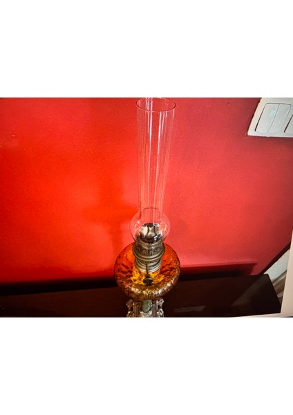 73 cm Uzunluğunda Fransız Mermerli Gaz Lambası fırsatları