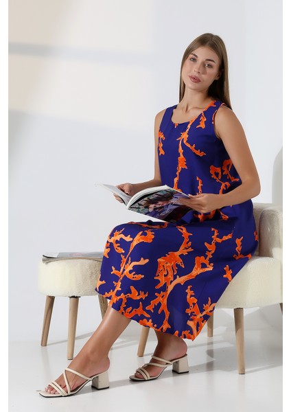 Yazlık Askılı Viskon Elbise 2691 indirimleri