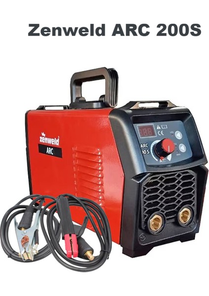 Arc 200S Inverter Kaynak Makinesi – Hafif, Dijital Göstergeli ve Yüksek Performanslı