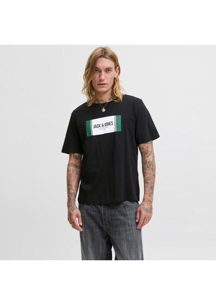 Erkek Gögüs Logo Baskili Tisört - Hayato