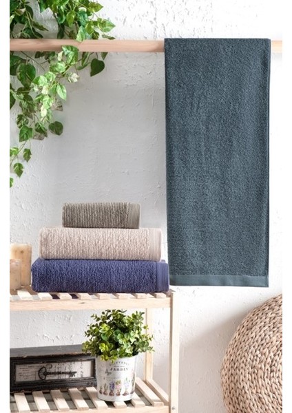 Jakarlı 4lü 70X140 Banyo Havlusu Astor V2
