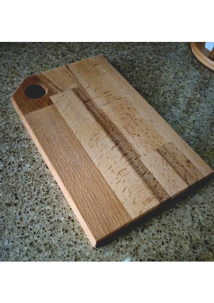 Ahşap Doğrama Tahtası - 26 x 16 cm - Kayın Ağacı - Kahverengi fiyatları