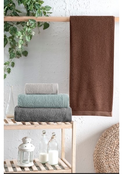 Jakarlı 4lü 70X140 Banyo Havlusu Astor V1