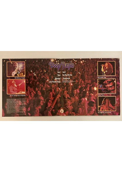Deep Purple – Made In Europe Dönem Baskı Plak modelleri