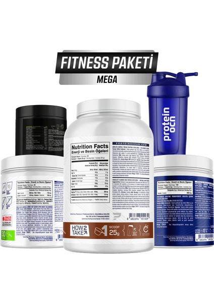 Fıtness Paketi Mega - Çikolata Yeşil Elma fiyatları