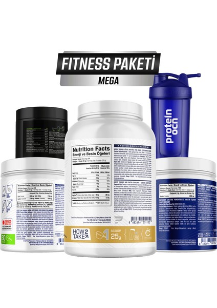 Fıtness Paketi Mega - Bisküvi Yeşil Elma fiyatları