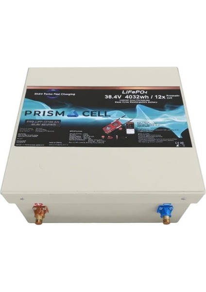Lifepo4 36 Volt Akü 38.4 Volt 105AH 4032 Watt Minn Kota Sanal Çapa