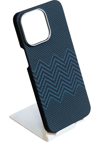 Kevlar Fiber Magnetik 15 Pro Max Magsafe Uyumlu Kılıf