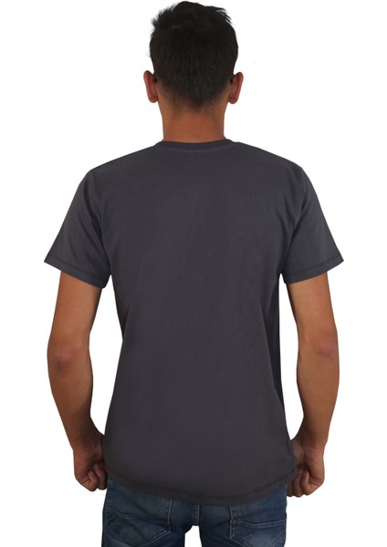 Erkek %100 Pamuklu Bisiklet Yaka Tişört, Nefes Alabilen Kaliteli T-Shirt fiyatları