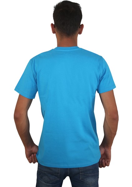 Erkek %100 Pamuklu Bisiklet Yaka Tişört, Nefes Alabilen Kaliteli T-Shirt fiyatları