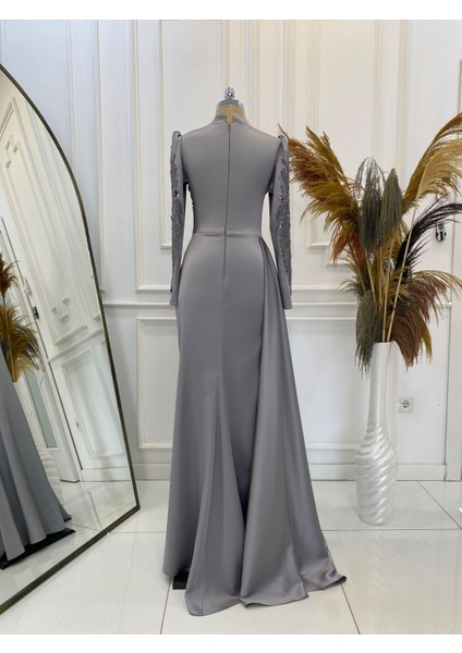 Saten Leyla Abiye modelleri