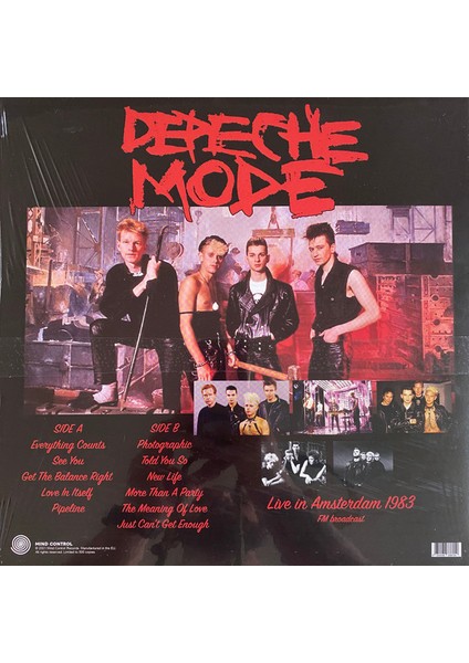 Depeche Mode - More Than A Party In Amsterdam (Live 1983 - Fm Broadcast) - Plak fiyatları