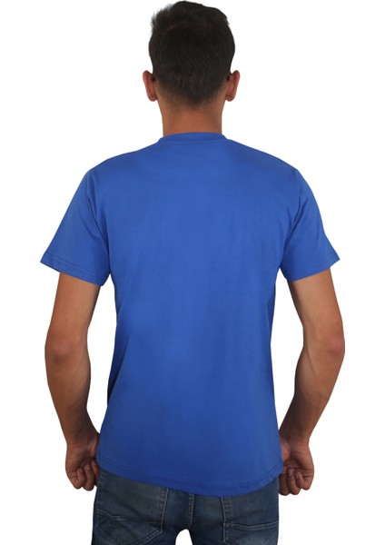 Erkek %100 Pamuklu Bisiklet Yaka Tişört, Nefes Alabilen Kaliteli T-Shirt fiyatları