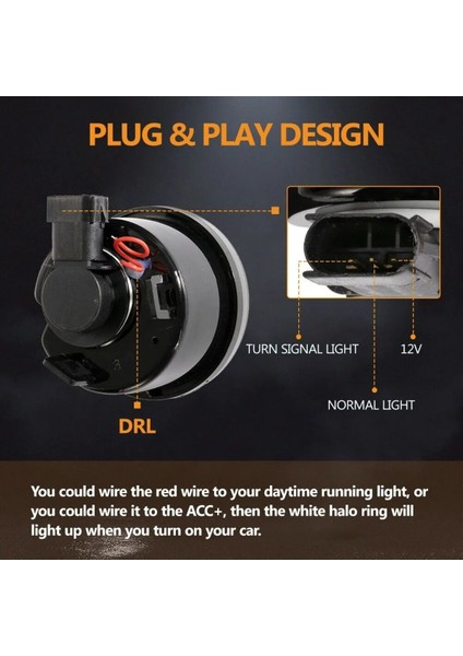 Jeep Wrangler Jk Uyumlu LED Angel Sinyal Set indirimleri