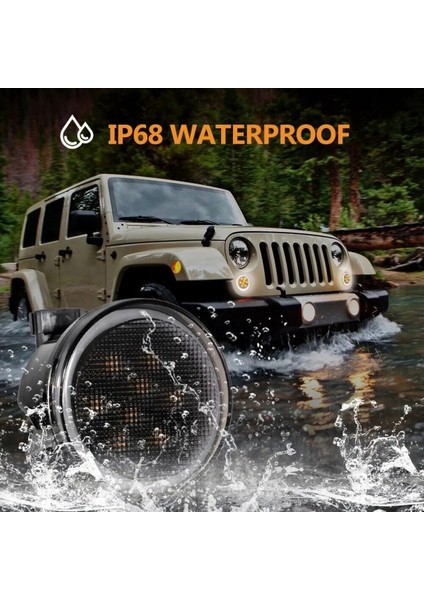 Jeep Wrangler Jk Uyumlu LED Angel Sinyal Set