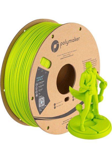 Polylite Lw-Pla Filament Parlak Yeşil