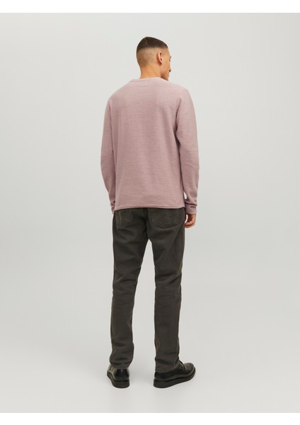 Jack Jones Erkek Uzun Kollu Ince Örmek Kazak 12254765 modelleri