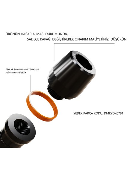 Dmk – Duke 250 Uyumlu Grenaj Koruma Takozu (2013-2022)(TURUNCU) fiyatları