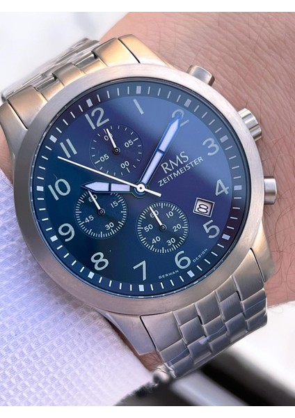 Rms Romanson Tıtanıum Seri 2 Yıl Garantili 10 Atm Suya Dayanıklı Erkek Kol Saati AG1639.03