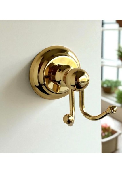 Gold Bronzluk Vintage Model Ikili Askılık Pirinç Malzeme fiyatları