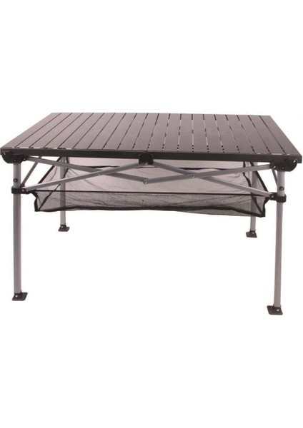 Xxl Alüminyum Katlanır Masa 118 x 70 x 70 cm Kamp Piknik Balkon Bahçe Masası