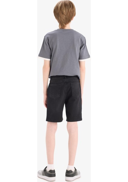 Erkek Çocuk Jean Şort D7898A825SP